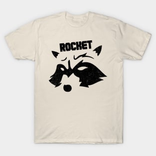 Rocket Raccoon Decal Art T-Shirt